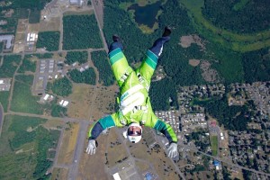 Luke Aikins trains for Stride Gum Presents Heaven Sent, his historic jump from 25,000 feet without a parachute or wing suit, which will air July 30th on FOX.
